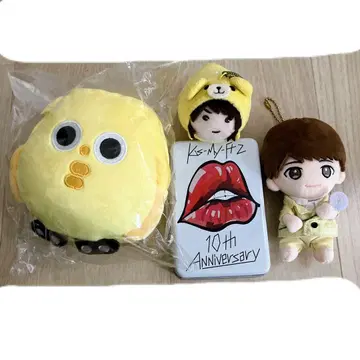 타마모리 유타 타망고 스크리머즈 파우치 봉제 인형 키스마이베어 카드놀이