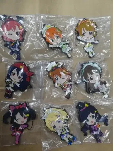 제일복권 러브 라이브! 러버 스트랩 전종 세트