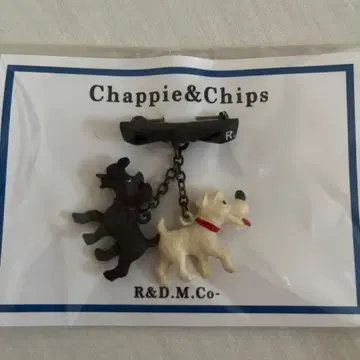 올드맨즈 테일러 chppie&chips 브로치