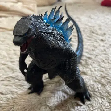 고질라 피규어 블랙과 파랑 약 30cm