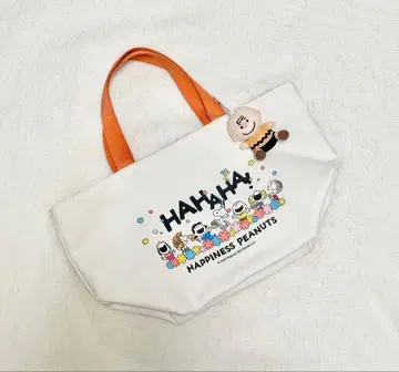 [ 우메다 한큐 한정판 ] 스누피 토트백 참 포함