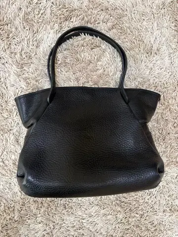 [ Ense / 앙사 ] 가죽 토트백 ( 블랙 )