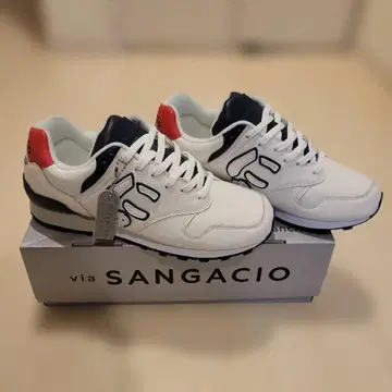 Sangacio 스니커즈 화이트/레드/네이비