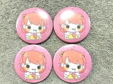 컬러풀 피치 노아 친필 캔 배지 4개