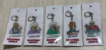 Brother Merle 아크릴 키링 5개 세트