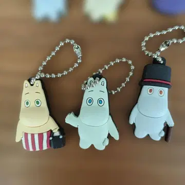 무민 캐릭터 키링 3개 세트