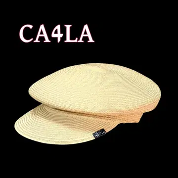 CA4LA 캐스킷 / 카시라 베레모 베이지 밀짚모자 여성용