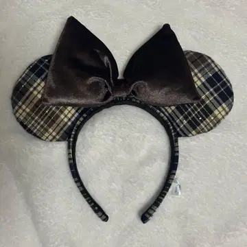 미니 브라운 머리띠 디즈니