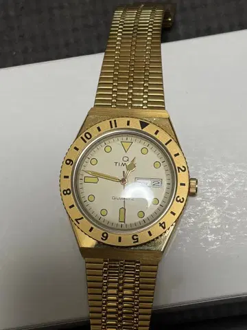 TIMEX Q GOLD 타이맥스 박스 포함