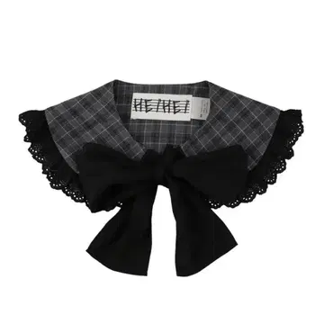 heihei 탈부착 카라 gray