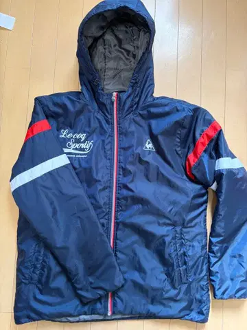 Le coq sportif 후드 부착 자켓 네이비