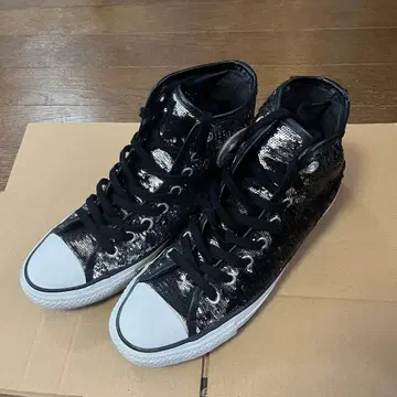 레어 Converse y2k swag 스팽글 하이컷 스니커즈 시크 스타일