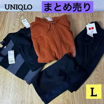 8j24 남성용 L 사이즈 유니클로 일괄 판매