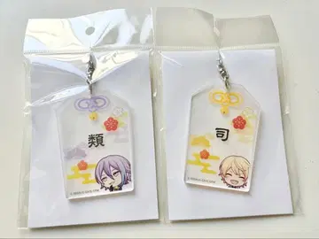 프로세카 아크릴 부적풍 키링 카미시로 루이 텐마 츠카사