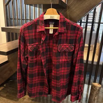 patagonia 오가닉 코튼 긴팔 플란넬 셔츠 S 사이즈