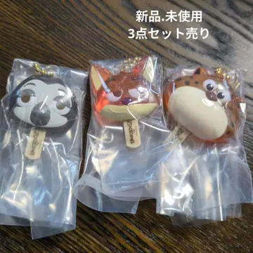 주토피아 아이스캔디 참 3개 세트 판매 (새상품.미사용)