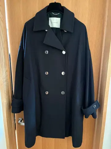 새상품급 매킨토시 humbie 피코트 에디피스 별주 36 네이비