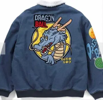 breeze 드래곤볼 데님 보아 자켓