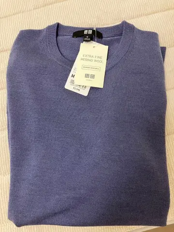 UNIQLO 메리노 크루넥 스웨터