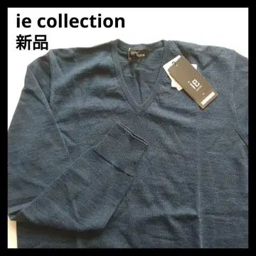ie collection V넥 스웨터 블루 /M