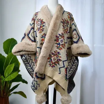 에스닉 디자인 가디건
