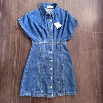 ZARA 데님 원피스 M