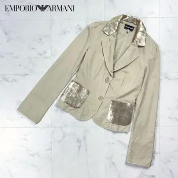 엠포리오 아르마니 스팽글 테일러드 자켓 사이즈 38*HD932