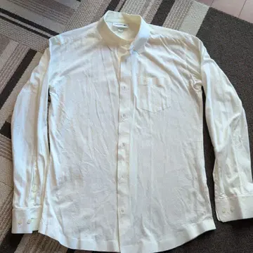 [컨디션 최상] LACOSTE 긴팔 셔츠 아이보리