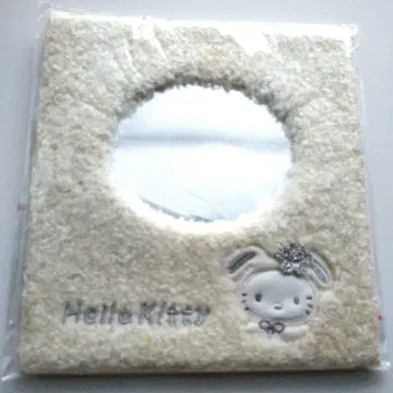 헬로키티 vivitix 눈 토끼 복슬복슬 거울