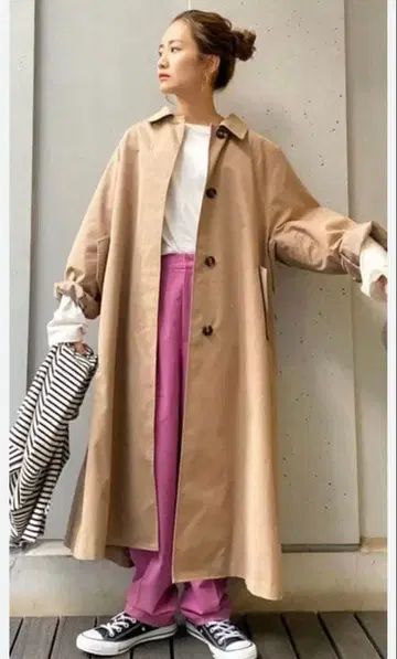 Ungrid 하트 스텐칼라 롱 코트