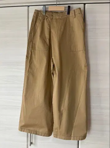 니코앤드 - 니코앤드 와이드 팬츠 L 베이지 미사용