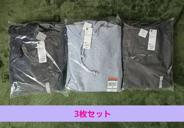 GU 헤비 웨이트 맨투맨 후드티 헤비 웨이트 맨투맨 풀오버 3개