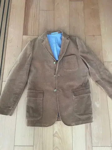 BEAMS 브라운 코듀로이 테일러드 자켓 L