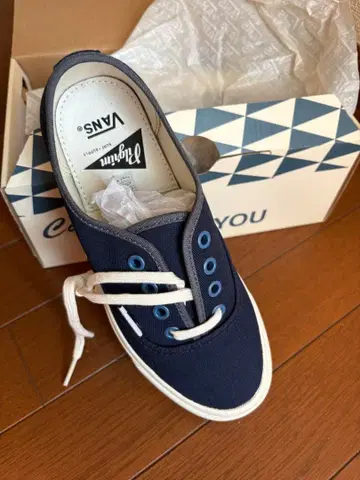 VANS 네이비 스니커즈 pilgrim surf supply 23cm