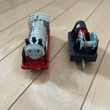 프라레일 차량 동력 유닛 포함 빨강 은색