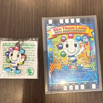 시통군 30주년 기념 카드와 키링