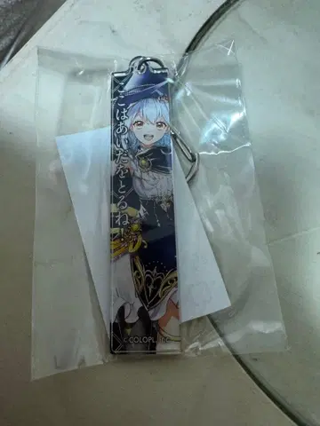 아크릴 키링 카라비너 포함