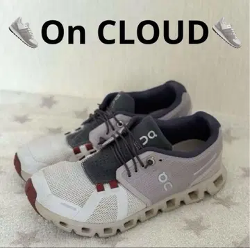 [고품질] On Cloud 온클라우드 러닝화 그레이 24cm
