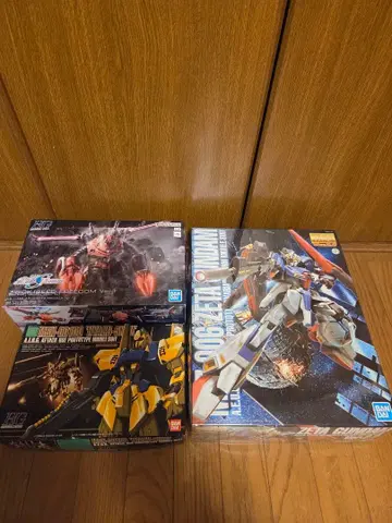 건담 브라 MG HG 시리즈 3개 세트!