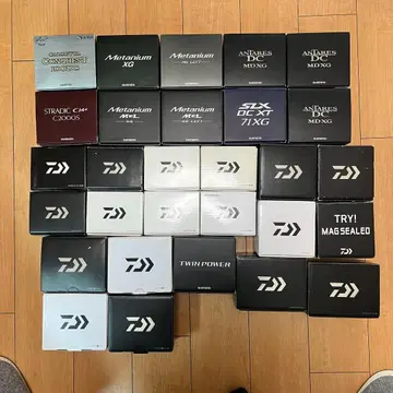 낚시릴 상자만!! 29개 확인 필요