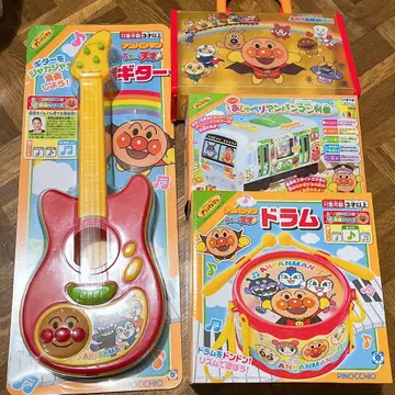 호빵맨 완구 4점 묶음 판매