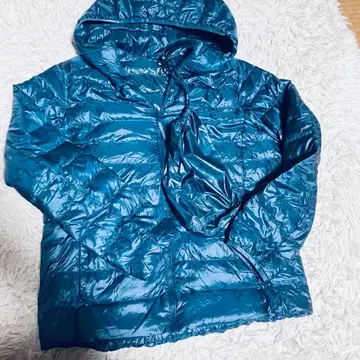 UNIQLO 여성용 XL 파랑 울트라 라이트 다운 자켓