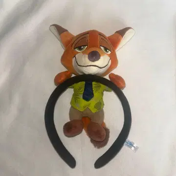 주토피아 닉 머리띠