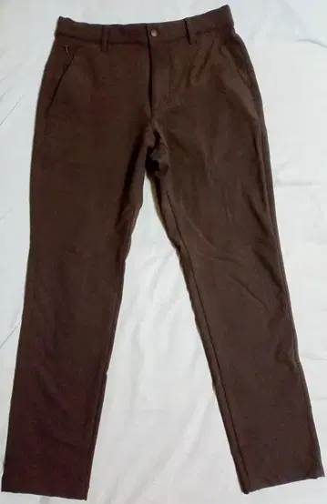 유니클로 S 웜 스트레치 팬츠 다크 그레이