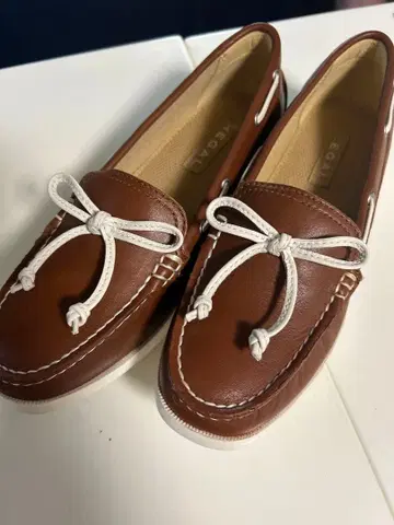 REGAL 브라운 가죽 로퍼