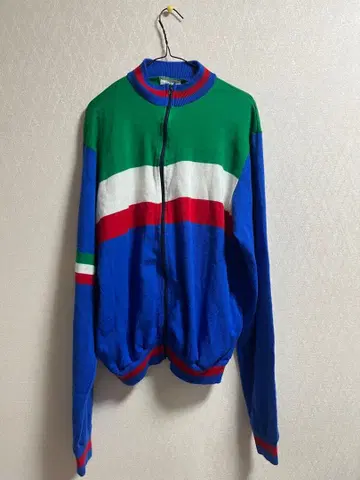 스트라이프 디자인 긴팔 가디건