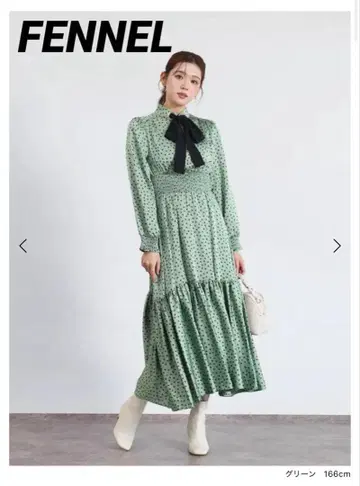 [ FENNEL ] 야마다야 긴팔 원피스
