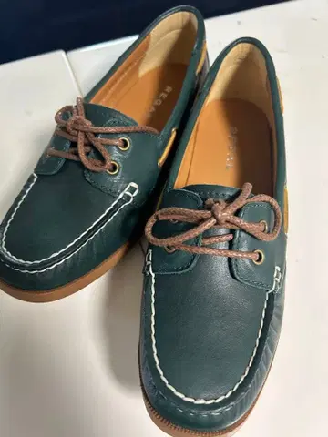 REGAL 다크 그린 로퍼