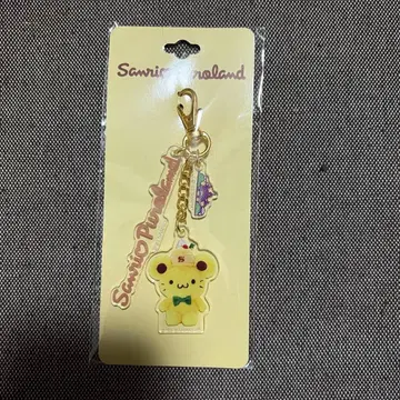 산리오 퓨로랜드 팀 푸딩 콘 아크릴 키링