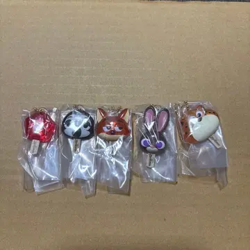 가챠가챠 주토피아 5개 세트